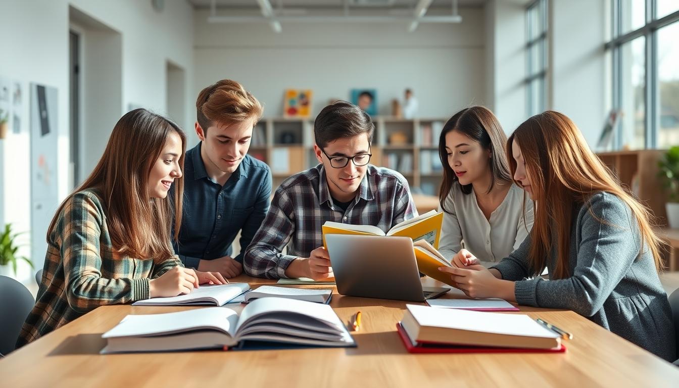 University campus and academic environment in London